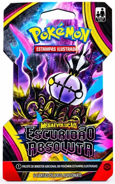 Lote 40 Boosters Escuridão Absoluta, produto selado de Pokémon