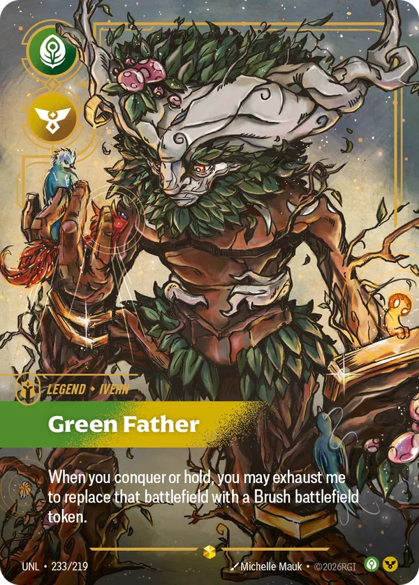 Ivern, Green Father, carta de Riftbound